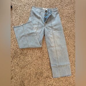Reformation Light Blue Denim Jeans